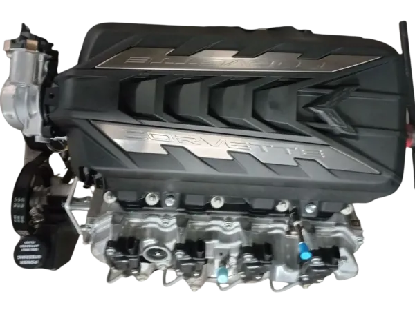 Wicked Wrench Motorsports custom Gen V LT1 engine top view showing the intake manifold and plenum cover clearance