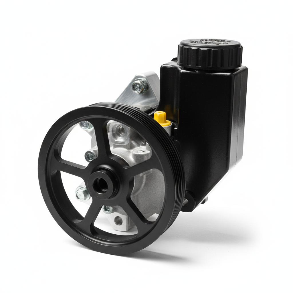 Gen V LT Power Steering Pump & Bracket - Clean Studio Shot