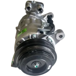 Wicked Wrench Motorsports Gen V swap L87 style AC compressor top front view layout on a shop bench