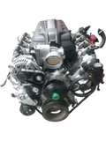 Wicked Wrench Motorsports modified GM Gen V LT1 engine front view showcasing the custom modified LT2 intake manifold upgrade
