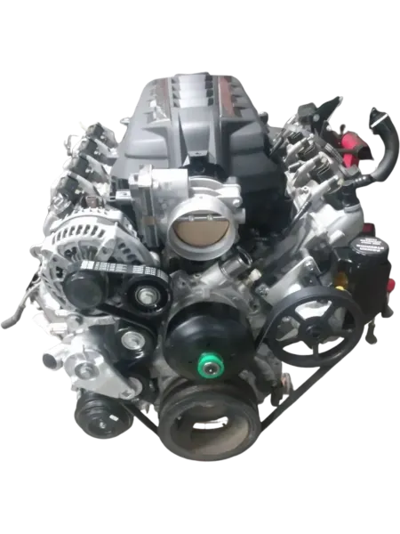 Wicked Wrench Motorsports modified GM Gen V LT1 engine front view showcasing the custom modified LT2 intake manifold upgrade

