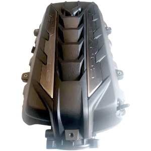 Wicked Wrench Motorsports modified Gen V LT2 intake manifold top view showcasing the clean performance plenum design