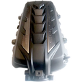 Wicked Wrench Motorsports modified Gen V LT2 intake manifold top view showcasing the clean performance plenum design